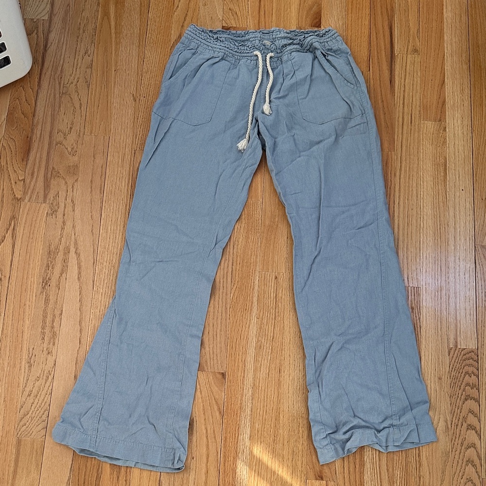 Roxy Casual Blue Drawstring Pants